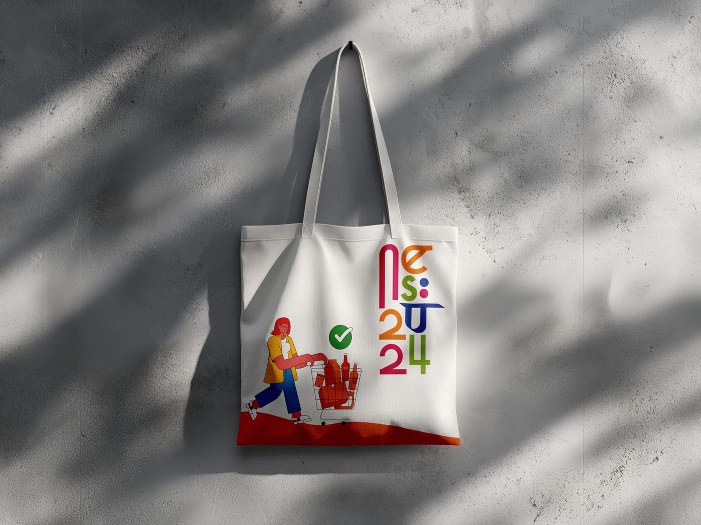NES Tote Bag Wall